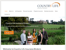 Tablet Screenshot of countrylifeinsurance.co.uk